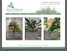 Tablet Screenshot of greenstoneseattle.com